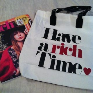 リッチ(rich)のrich♡MOOK本付録Bag(トートバッグ)