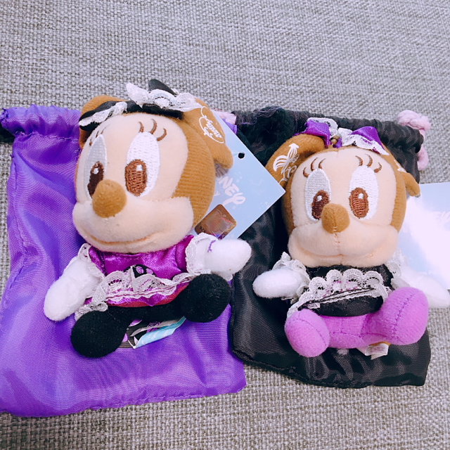 Disney(ディズニー)のディズニー ミニー キーホルダー エンタメ/ホビーのおもちゃ/ぬいぐるみ(キャラクターグッズ)の商品写真