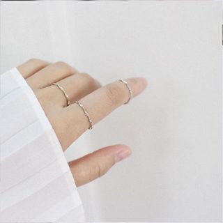 スタージュエリー(STAR JEWELRY)のsilver925 ツイストリング　シルバー(リング(指輪))