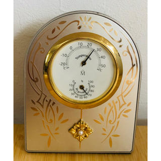 ミキモト(MIKIMOTO)のMIKIMOTO 温度湿度計(置時計)