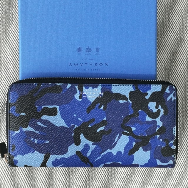 値下げしました】SMYTHSON スマイソン ラウンドジップ 長財布 最安値