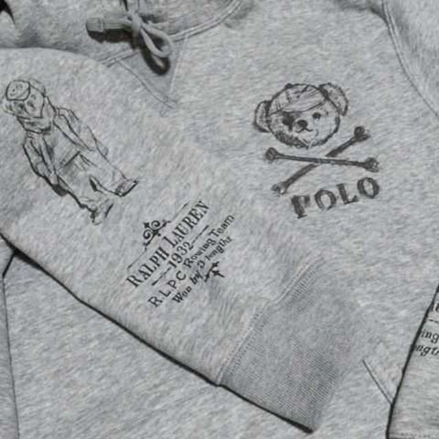 POLO RALPH LAUREN(ポロラルフローレン)の週末値下げ！ポロ ラルフローレン★ポロベア パーカー メンズのトップス(パーカー)の商品写真