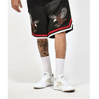 ナイキ(NIKE)のpacsun bulls カラー ハーフパンツ バスパン(ショートパンツ)