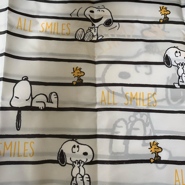 SNOOPY(スヌーピー)の《新品  タグ付き》 スヌーピー  エコバッグ       NO.19 ボーダー レディースのバッグ(エコバッグ)の商品写真