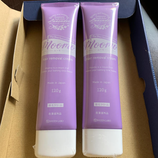 ムーモ　120g halr removal cream   moomo