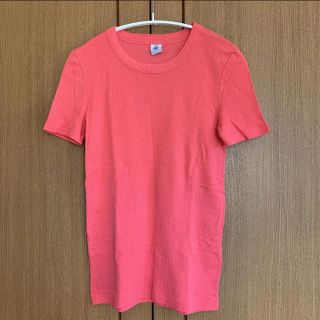 プチバトー(PETIT BATEAU)の【未使用・レア色】PETI BATEAUプチバトー　クルーネック半袖Tシャツ(Tシャツ(半袖/袖なし))