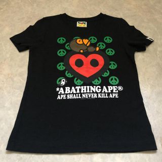 アベイシングエイプ(A BATHING APE)の未使用に近い アベイシングエイプ APE Tシャツ 半袖(Tシャツ(半袖/袖なし))