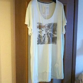 アウラアイラ(AULA AILA)のAULA AILAチュニックTシャツカットソートップスレディース送料無料(Tシャツ(半袖/袖なし))