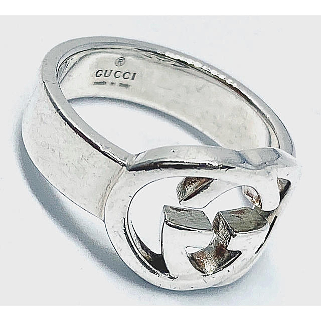Gucci(グッチ)の★人気★GUCCI グッチ リング インターロッキングGG シルバー★10号★ レディースのアクセサリー(リング(指輪))の商品写真
