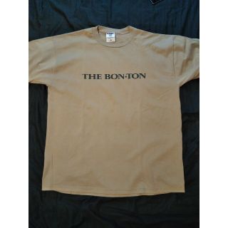 サンタモニカ(Santa Monica)の90s USA製 JERZEESボディ THE BON-TON ロゴTシャツ(Tシャツ/カットソー(半袖/袖なし))