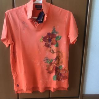 ポロラルフローレン(POLO RALPH LAUREN)のポロラルフローレン  新品未使用品ポロシャツ　メンズＬサイズ(ポロシャツ)