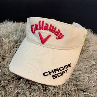 キャロウェイ(Callaway)のCallaway💗キャロウェイサンバイザー✨フリーサイズ(キャップ)