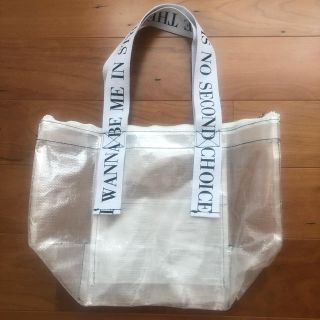 ロンハーマン(Ron Herman)のアヤコバッグ 新品未使用！ayako  bag ノベルティ ホワイト エコバッグ(トートバッグ)