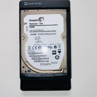 外付けハードディスク(HDD) Seagate 500GB(PC周辺機器)