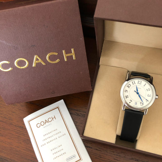 コーチ(COACH)のコーチ　メンズ　腕時計　革ベルト(腕時計(アナログ))
