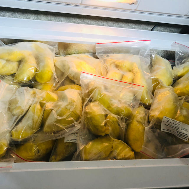 冷凍ドリアン(500gx４) ➕冷凍ジャックフルーツ(500gx4) 食品/飲料/酒の食品(フルーツ)の商品写真