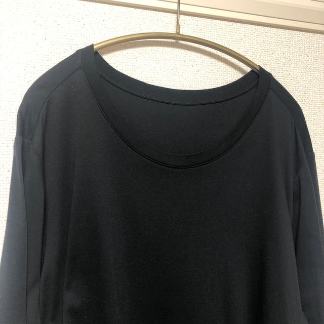 Yohji Yamamoto(ヨウジヤマモト)のbishool スーピマコットン　ロングカットソー レディースのトップス(Tシャツ(長袖/七分))の商品写真