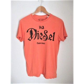 ディーゼル(DIESEL)の☆DIESEL ディーゼル ウォッシュ加工 プリント Tシャツ 半袖/メンズ/S(Tシャツ/カットソー(半袖/袖なし))