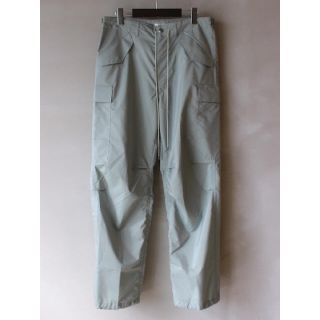 コモリ(COMOLI)のLIGHT FINX POLYESTER FATIGUE PANTS (ワークパンツ/カーゴパンツ)