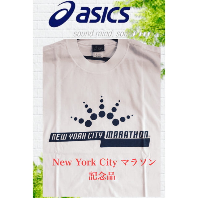 asics(アシックス)の🏃‍♂️🇺🇸🗽アシックス ニューヨークシティーマラソン記念Tシャツ メンズのトップス(Tシャツ/カットソー(半袖/袖なし))の商品写真