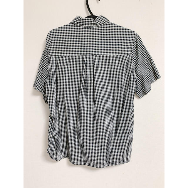 GU(ジーユー)のGU ギンガムチェックシャツ レディースのトップス(シャツ/ブラウス(半袖/袖なし))の商品写真