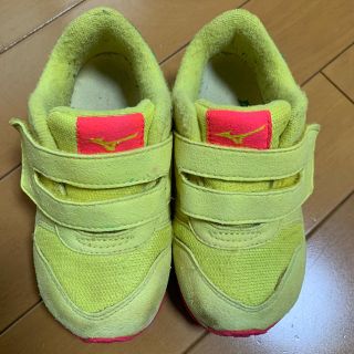 ミズノ(MIZUNO)のミズノ　キッズスニーカー　15.5センチ(スニーカー)