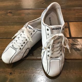 ラコステ(LACOSTE)のラコステ　レザースニーカー(スニーカー)