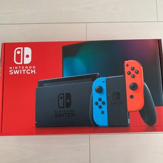 ニンテンドースイッチ(Nintendo Switch)のNintendo Switch JOY-CON(L) ネオンブルー/(R) ネオ(家庭用ゲーム機本体)