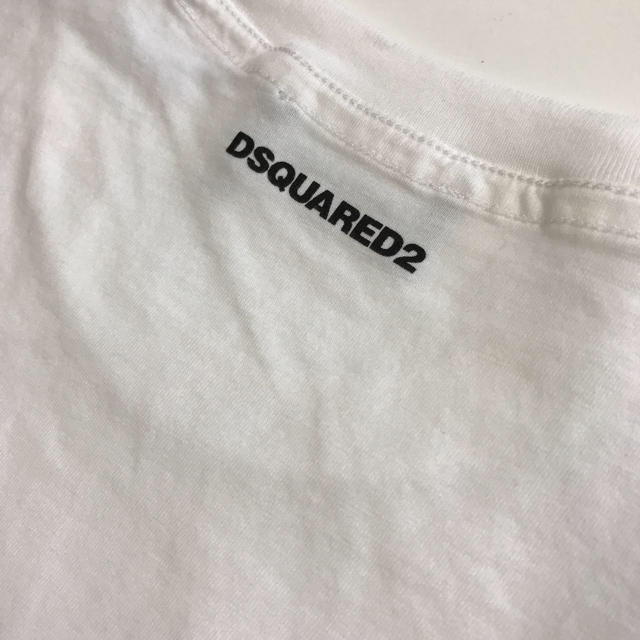 DSQUARED2(ディースクエアード)の◯新品◯DSQUARED2 ビックロゴTシャツ　ホワイト メンズのトップス(Tシャツ/カットソー(半袖/袖なし))の商品写真