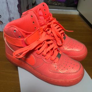 ナイキ(NIKE)のNIKE  AIRFORCE1ピンクスニーカー(スニーカー)