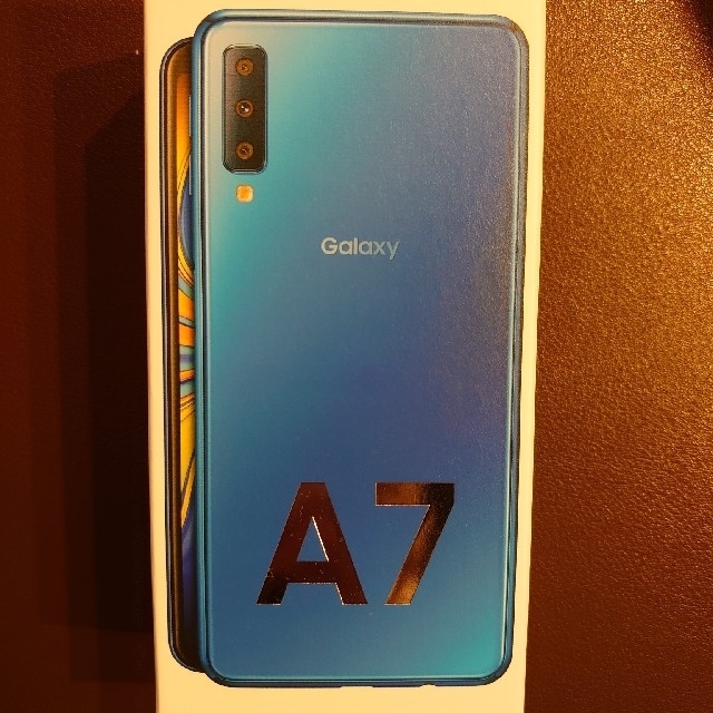 Galaxy - GALAXY A7 ブルー 新品 未開封の通販 by ゆういち's shop｜ギャラクシーならラクマ