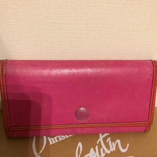 コーチ(COACH)のコーチ　長財布　ピンク(財布)