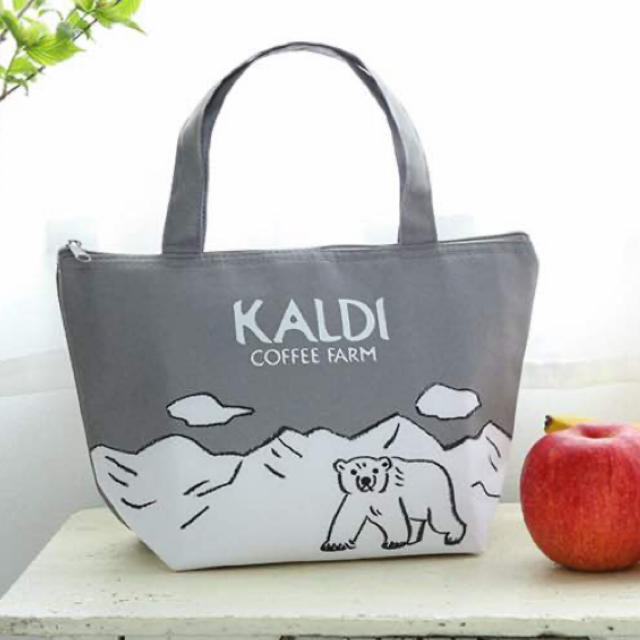 KALDI(カルディ)のカルディ オリジナル 保冷バッグ 付録 インテリア/住まい/日用品のキッチン/食器(弁当用品)の商品写真