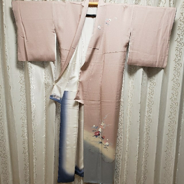訪問着・付け下げ シルク グラデーション (京友禅 付け下げ訪問 訪問着・付け下げ シルク グラデーション (京友禅 付け下げ訪問