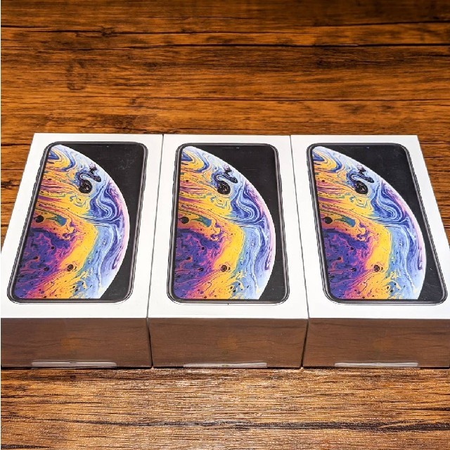 新品 iPhone XS 256GB SIMフリー 3台セット