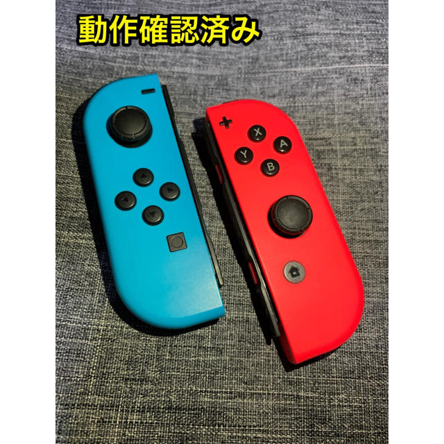 Nintendo Switch - Switch Joy-Con (L) ネオンブルー / (R) ネオンレッドの通販 by 冬みかんs