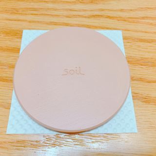 ソイル(SOIL)のsoil 珪藻土　コースター(収納/キッチン雑貨)