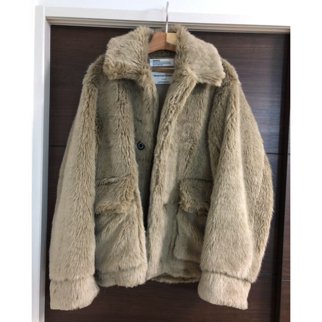 毛皮/ファーコートDAIRIKU 19AW Vinyl Patch Fur Coat