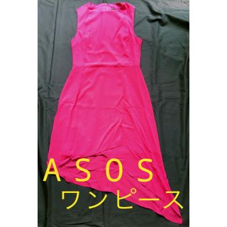 エイソス(asos)の週末 SALE◆ASOS エイソス　ワンピース ドレス(ミディアムドレス)