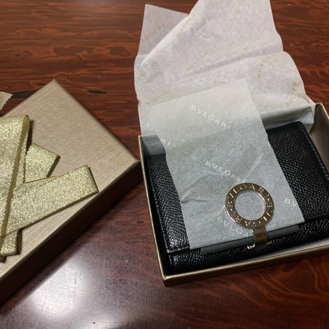 BVLGARI(ブルガリ)のBVLGARI カードケース　新品未使用 メンズのファッション小物(名刺入れ/定期入れ)の商品写真