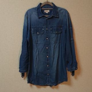 ディーゼル(DIESEL)の☆DIESEL コットンシャツ ミニワンピース美品☆(ミニワンピース)