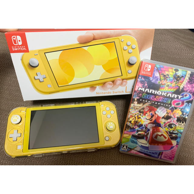 NINTENDO SWITCH LITE スイッチライト イエロー マリオカート gorilla