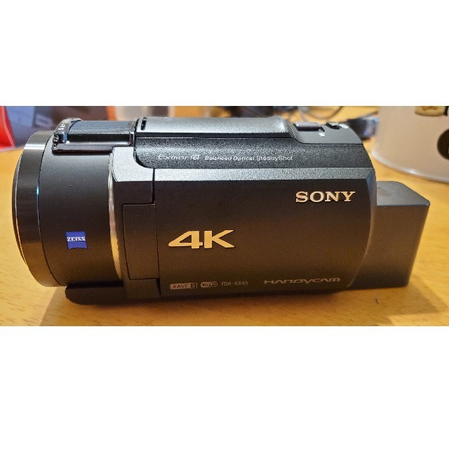 sony 4Kハンディカメラ FDR-AX45 スマホ/家電/カメラのカメラ(ビデオカメラ)の商品写真