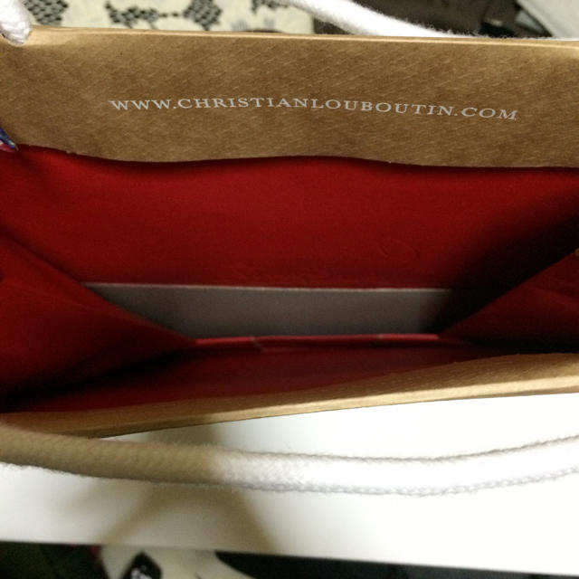 Christian Louboutin(クリスチャンルブタン)のルブタン ショップ袋ヒモ2本付き レディースのバッグ(ショップ袋)の商品写真
