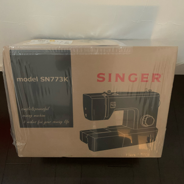 SINGER SN773K (シンガー黒ミシン)