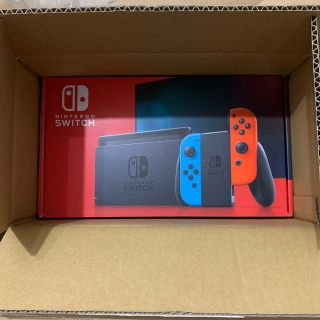 ニンテンドースイッチ(Nintendo Switch)の新品 Nintendo Switch ネオン 本体 新型(家庭用ゲーム機本体)