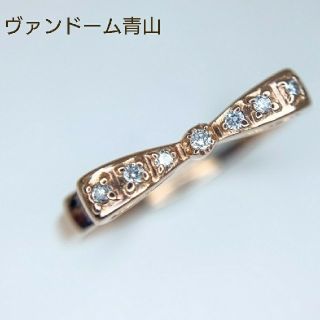 ヴァンドームアオヤマ(Vendome Aoyama)の最終値下げ ヴァンドーム青山 リボンモチーフ リング(リング(指輪))