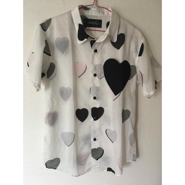 MILKBOY(ミルクボーイ)のmilkboy HEART BOY SHIRTS ハートシャツ メンズのトップス(シャツ)の商品写真