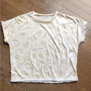 アズノウアズ(AS KNOW AS)のフリンジ半袖Tシャツ(Tシャツ(半袖/袖なし))