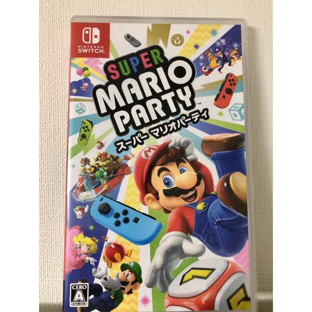 任天堂(ニンテンドウ)のスーパー マリオパーティ Switch エンタメ/ホビーのゲームソフト/ゲーム機本体(家庭用ゲームソフト)の商品写真